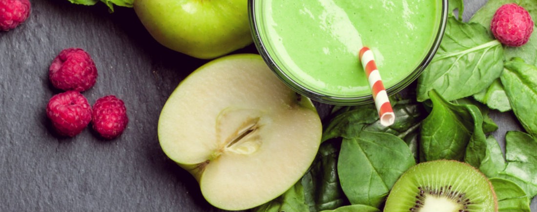 Zelené jablečné smoothie